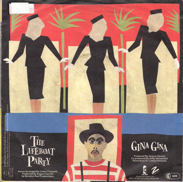 Kid Creole And The Coconuts : The Lifeboat Party (7",45 RPM,Single,Stereo)