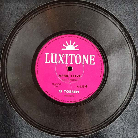 Unknown Artist : April Love (7",45 RPM,Single Sided,Card Backed,Picture Disc)