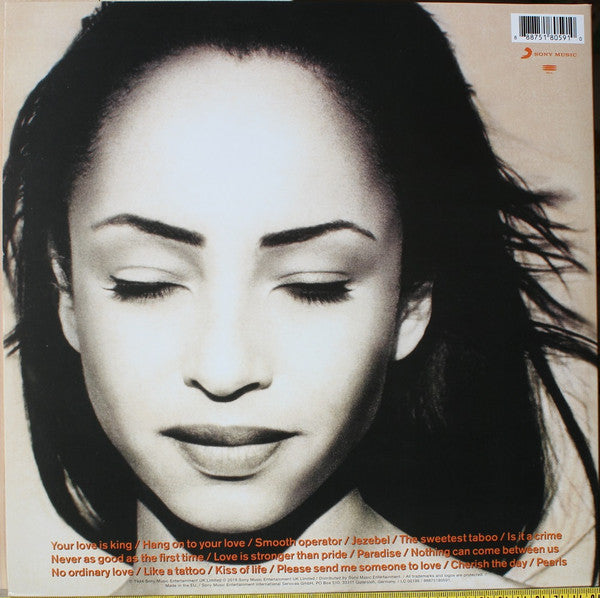 Sade : The Best Of Sade (LP,Compilation,Reissue)