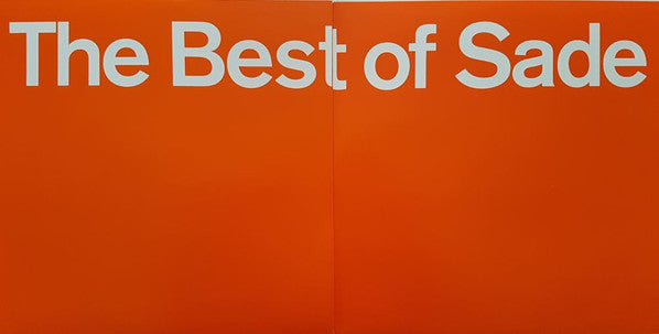 Sade : The Best Of Sade (LP,Compilation,Reissue)