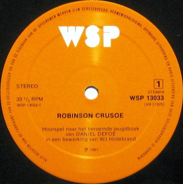 Various : Robinson Crusoe (LP)