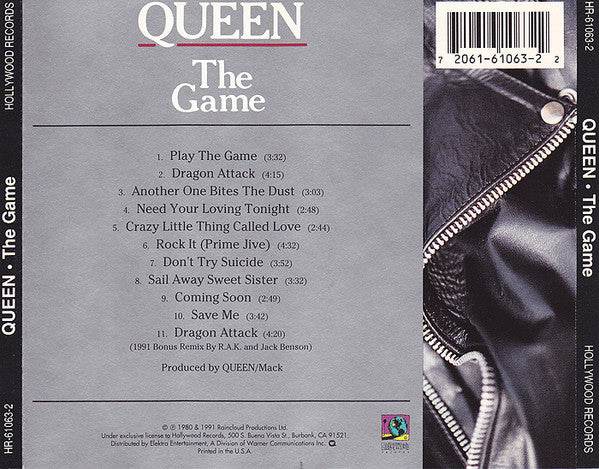 Queen : The Game (Album,Reissue,Remastered)