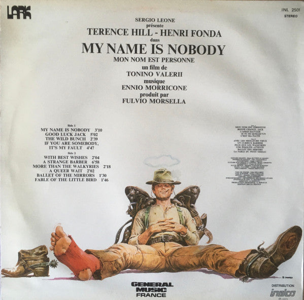 Ennio Morricone : Bande Originale Du Film "My Name Is Nobody" (Mon Nom Est Personne) (LP,Album)