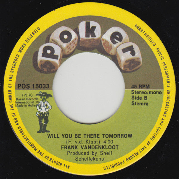 Frank Vandenkloot : Hip Shakin' Daddy (7",45 RPM)