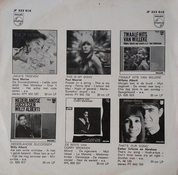 John Woodhouse : Springtime / Het Vissersmeisje (7",45 RPM,Single,Mono)