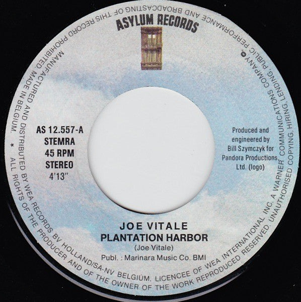 Joe Vitale : Plantation Harbor (7",45 RPM,Single)