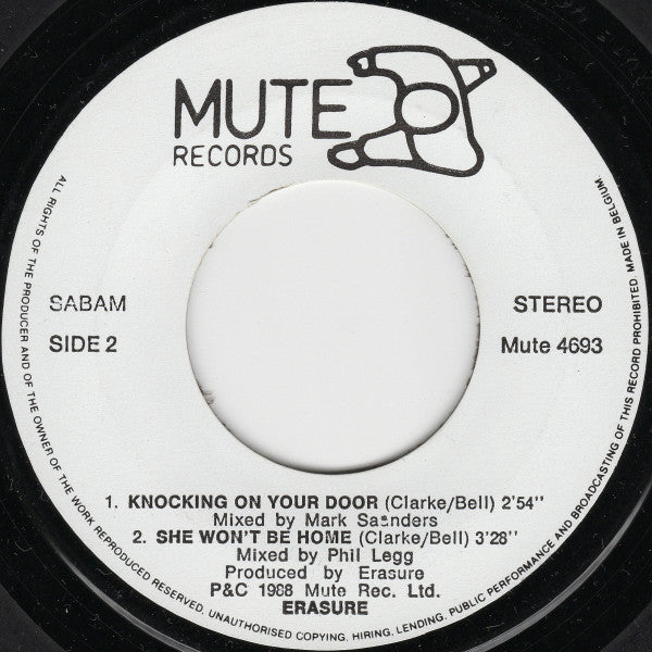 Erasure : Crackers International (7",45 RPM,EP,Stereo)