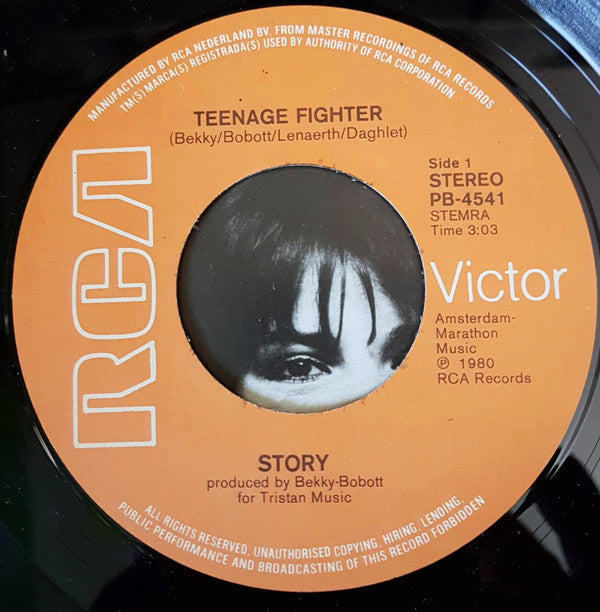 Story (3) : Teenage Fighter / I Want You (7",45 RPM,Single)