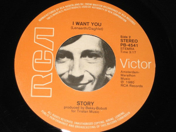 Story (3) : Teenage Fighter / I Want You (7",45 RPM,Single)