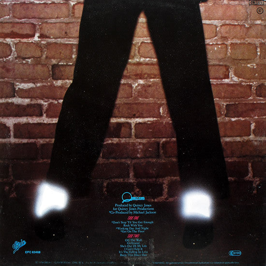 Michael Jackson : Off The Wall (LP,Album,Stereo)