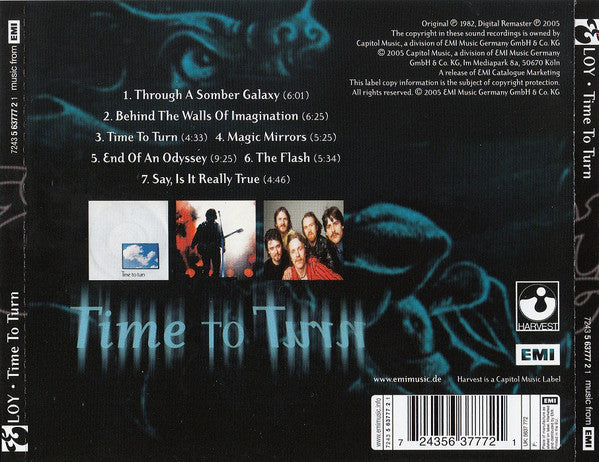 Eloy : Time To Turn (Album,Reissue,Remastered,Repress)