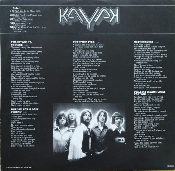 Kayak : Starlight Dancer (LP,Compilation)