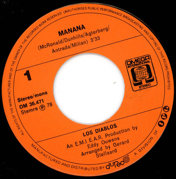 Los Diablos (2) : Mañana (7",45 RPM,Single)