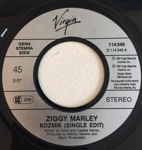 Ziggy Marley And The Melody Makers : Kozmik (7",45 RPM,Single)