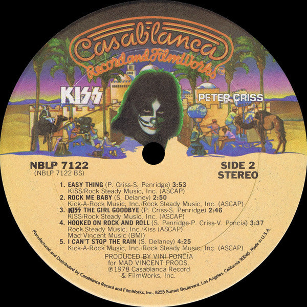 Kiss, Peter Criss : Peter Criss (LP,Album)