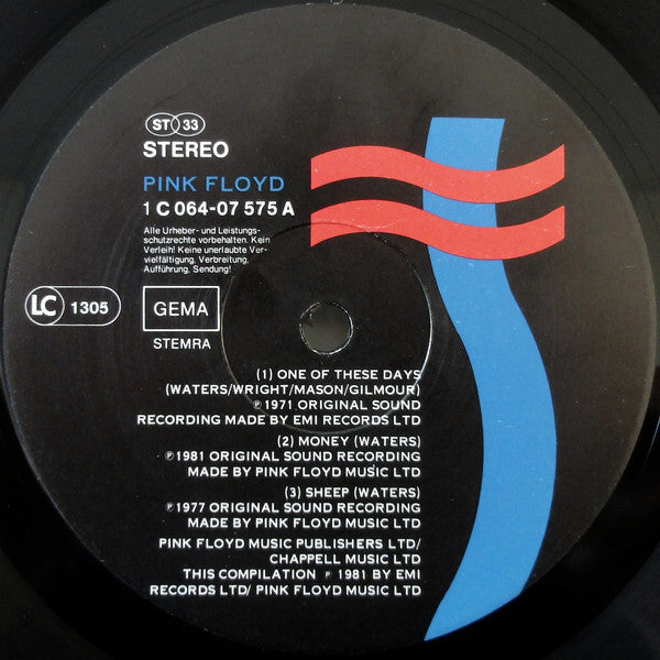 Pink Floyd : A Collection Of Great Dance Songs (LP,Compilation)