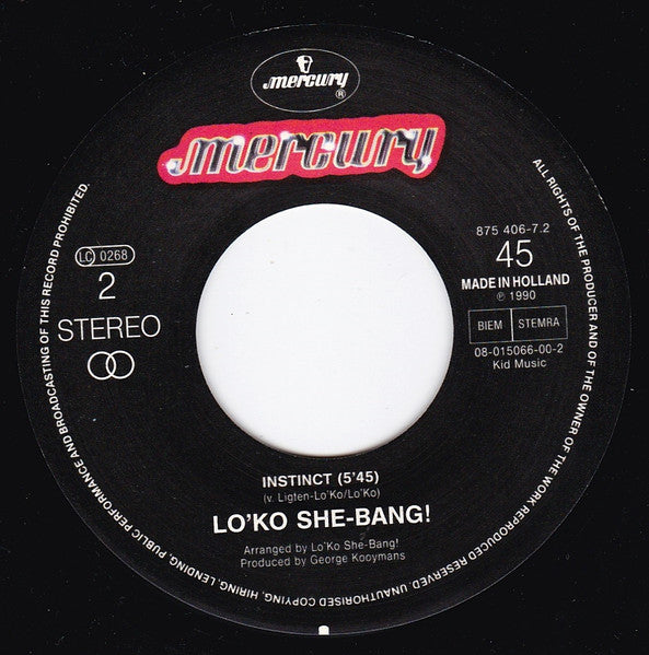 Lo'Ko She-Bang! : Time Changes (7",45 RPM,Single,Stereo)
