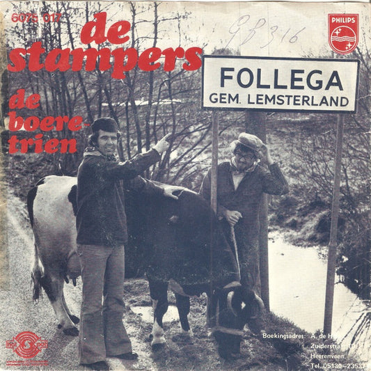 De Stampers, Ben Mol : De Boeretrien / De Boppeslach (7")