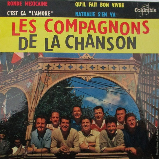 Les Compagnons De La Chanson : Ronde Mexicaine (7",45 RPM,EP,Mono)