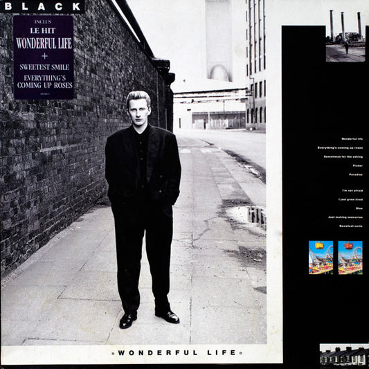 Black (2) : Wonderful Life (LP,Album,Stereo)