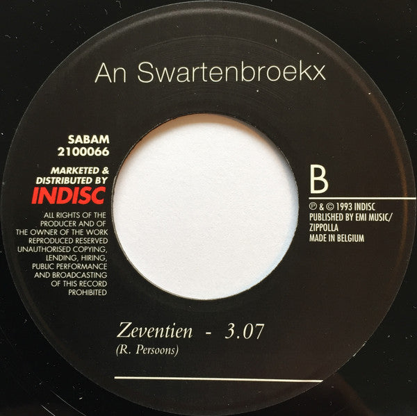 An Swartenbroekx : Bang (7",45 RPM,Single)