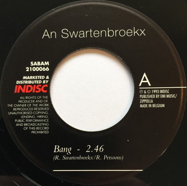 An Swartenbroekx : Bang (7",45 RPM,Single)
