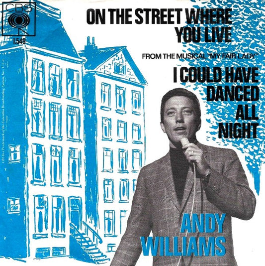 Andy Williams : On The Street Where You Live (7", Single)