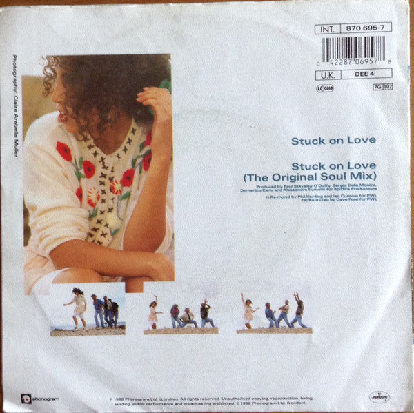Dee Lewis : Stuck On Love (7",45 RPM,Single)