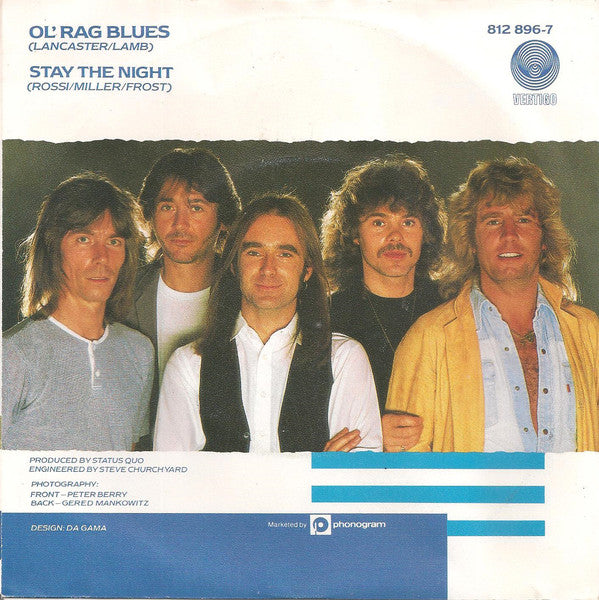 Status Quo : Ol' Rag Blues (7",Single,45 RPM)