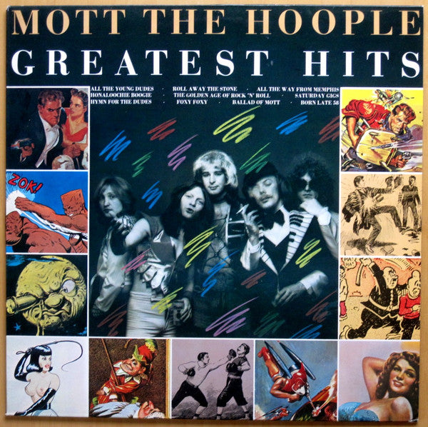 Mott The Hoople : Greatest Hits (LP,Compilation)