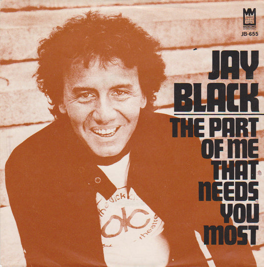 Jay Black : The Part Of Me That Needs You Most / You Stole The Music (7",45 RPM,Single)