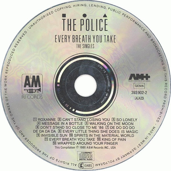 Police, The : Every Breath You Take (The Singles) (Compilation)