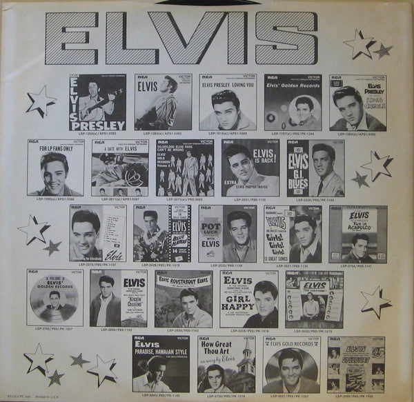 Elvis Presley : Our Memories Of Elvis (LP,Album)