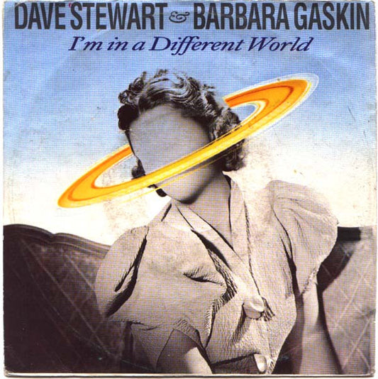 Dave Stewart & Barbara Gaskin : I'm In A Different World (7",45 RPM,Single)