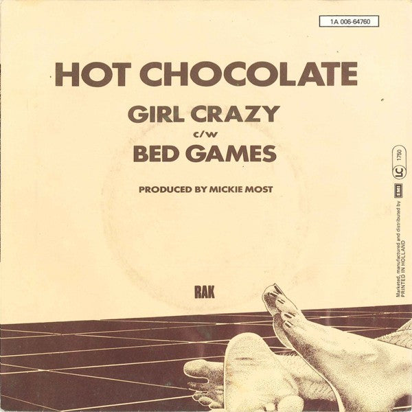 Hot Chocolate : Girl Crazy (7",45 RPM,Single)