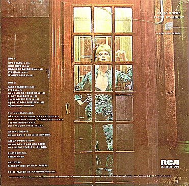 David Bowie : The Rise And Fall Of Ziggy Stardust And The Spiders From Mars (LP,Album,Reissue)