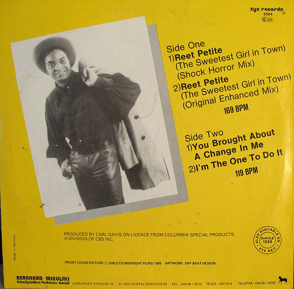 Jackie Wilson : Reet Petite (12",45 RPM,Maxi-Single)