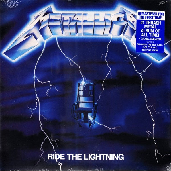 Metallica : Ride The Lightning (LP,Album,Reissue,Remastered)