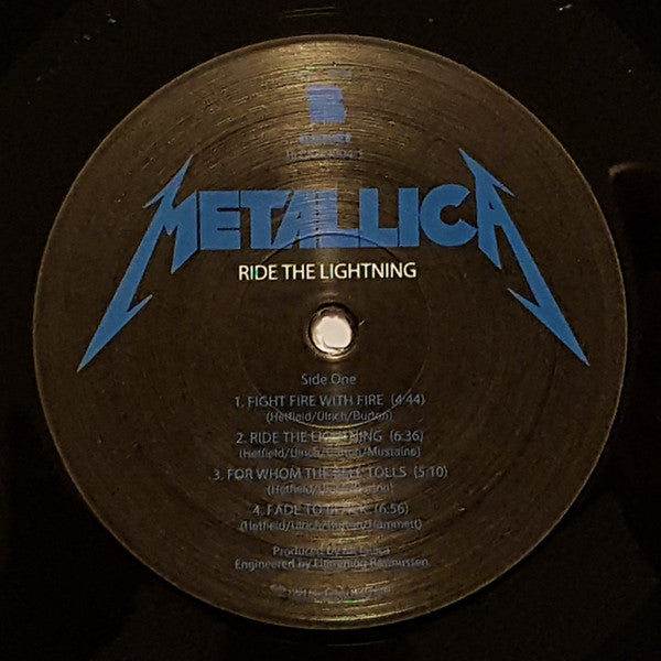 Metallica : Ride The Lightning (LP,Album,Reissue,Remastered)