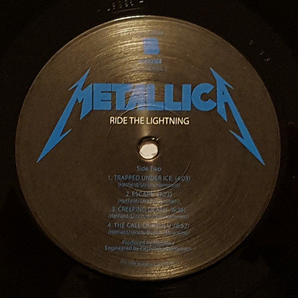 Metallica : Ride The Lightning (LP,Album,Reissue,Remastered)