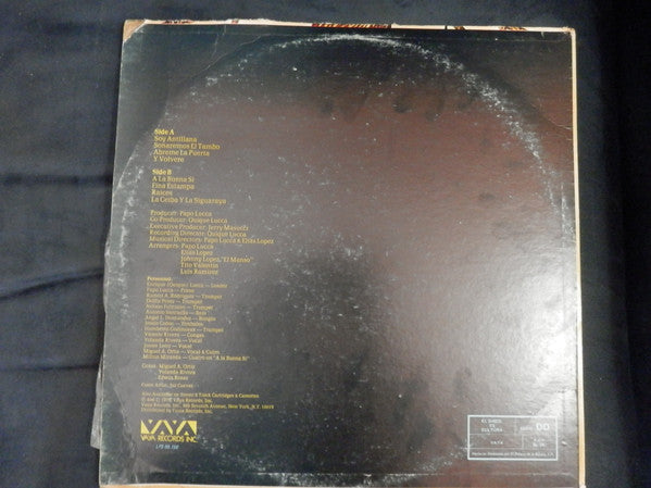 Celia Cruz Y La Sonora Ponceña : La Ceiba (LP,Album)