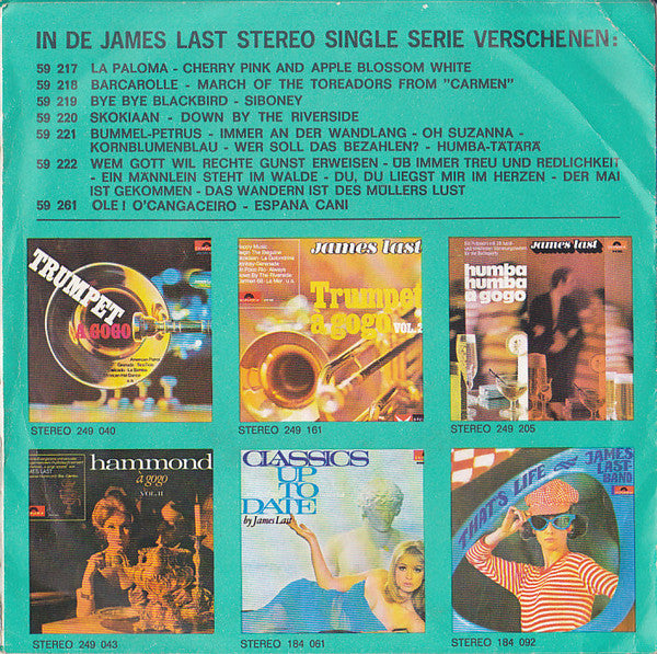 James Last : Wem Gott Will Rechte Gunst Erweisen - Üb Immer Treu Und Redlichkeit (7",45 RPM,Single)