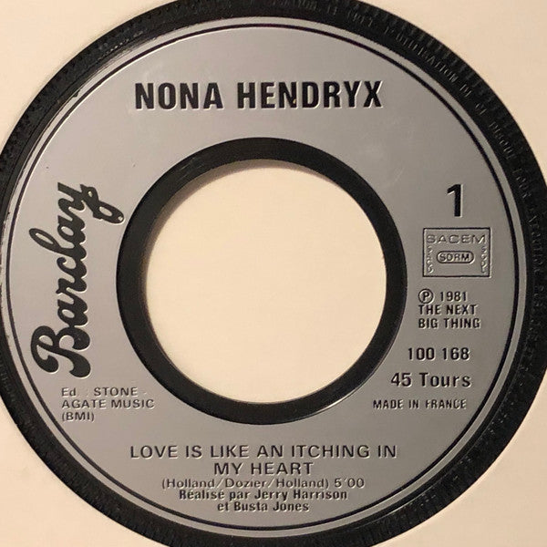 Nona Hendryx : Love Is Like An Itching In My Heart (7")