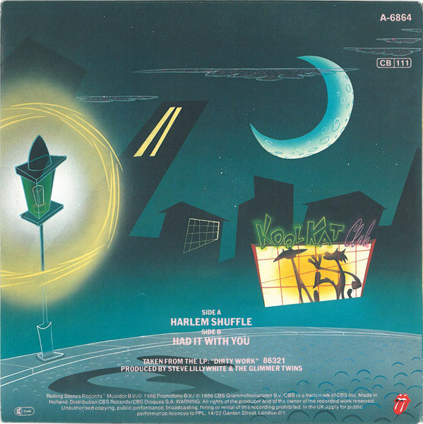 Rolling Stones, The : Harlem Shuffle (7",Single,45 RPM)