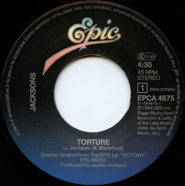 Jacksons, The : Torture (7",45 RPM,Single)