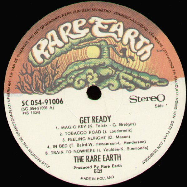 Rare Earth : Get Ready (LP,Album)