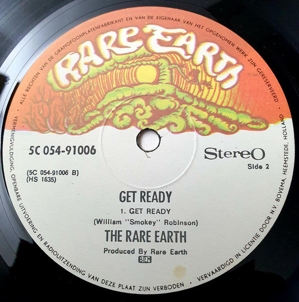 Rare Earth : Get Ready (LP,Album)