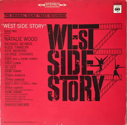 Leonard Bernstein : West Side Story (The Original Sound Track Recording) (LP,Album,Reissue)
