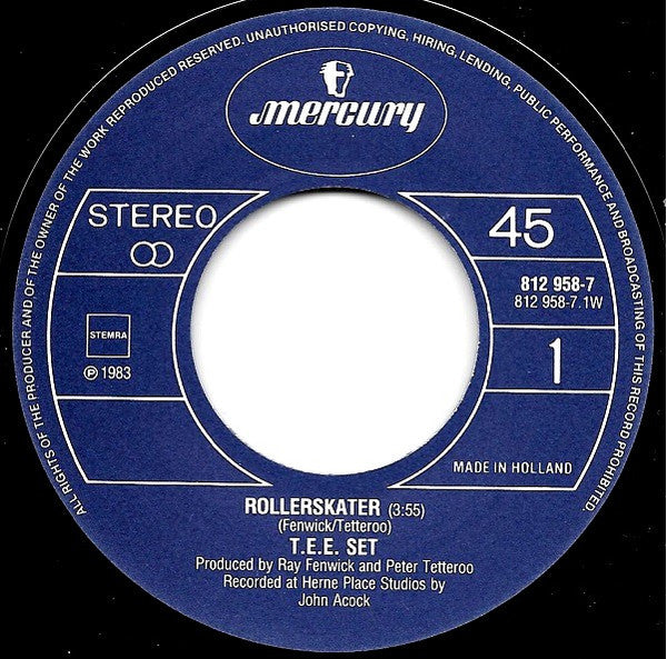 Tee-Set : Rollerskater (7",45 RPM,Single)