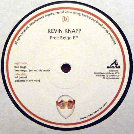 Kevin Knapp : Free Reign EP (12",33 ⅓ RPM,EP)